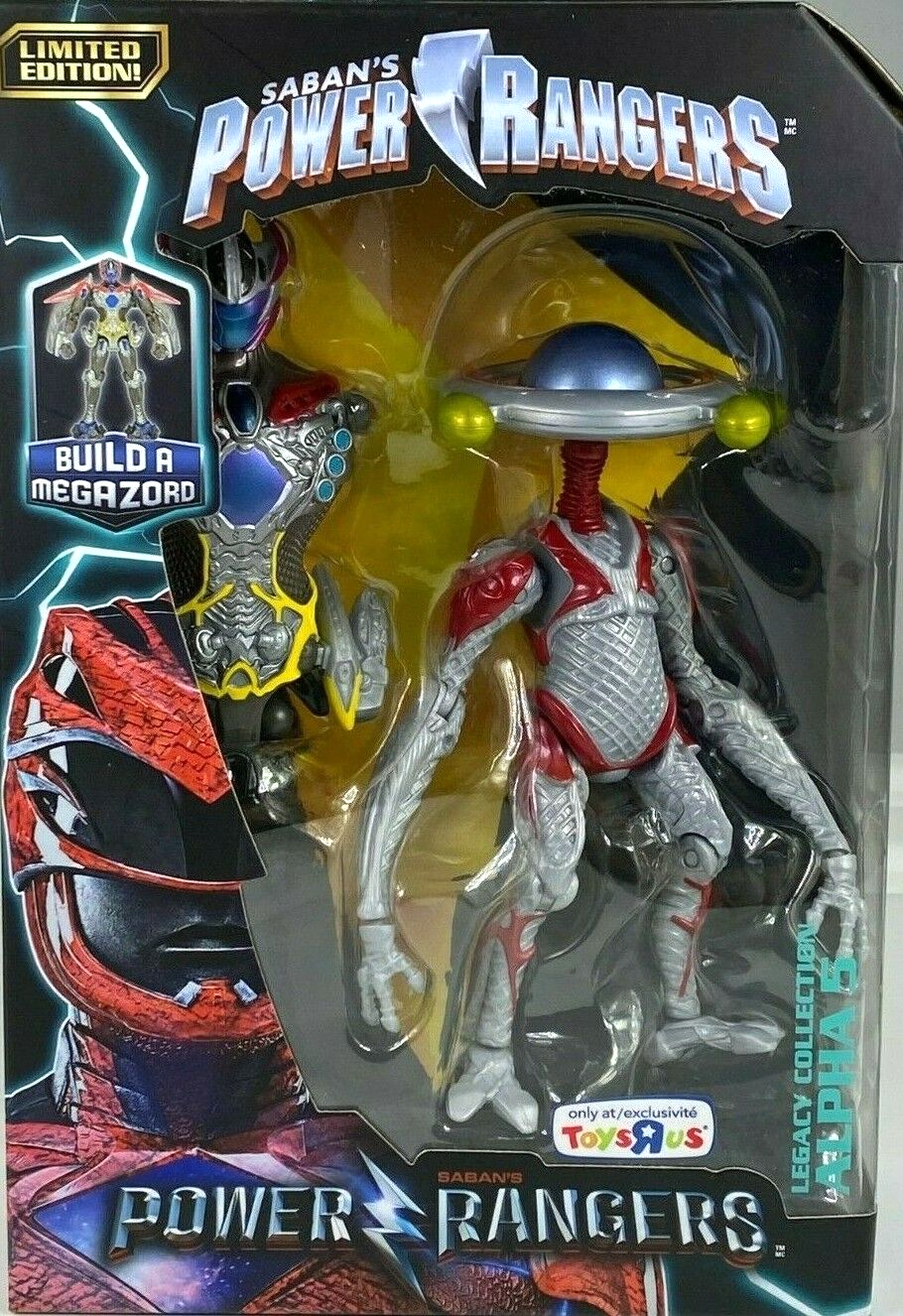 Bandai Saban's Power Rangers Legacy Alpha 5 Action Figure Toys R' Us Exclusive - VGMX