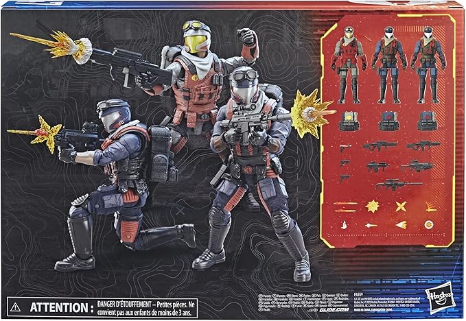 G.I. Joe - Classified Series Cobra Viper Officer & Vipers Action Figures - VGMX