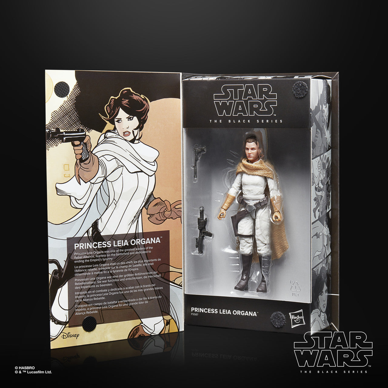 Hasbro Star Wars Black Series Princess Leia Organa 6" Action Figure - VGMX