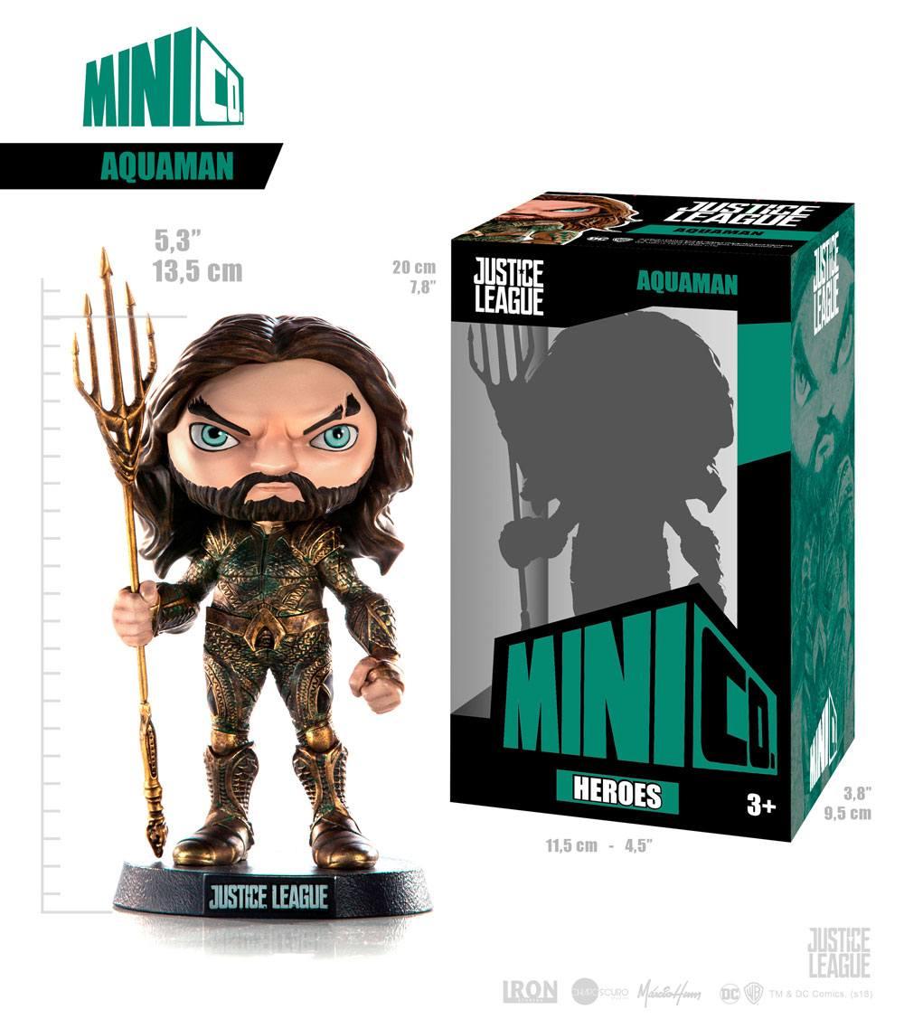 Mini Co. Heroes Justice League Aquaman Collectible Figure