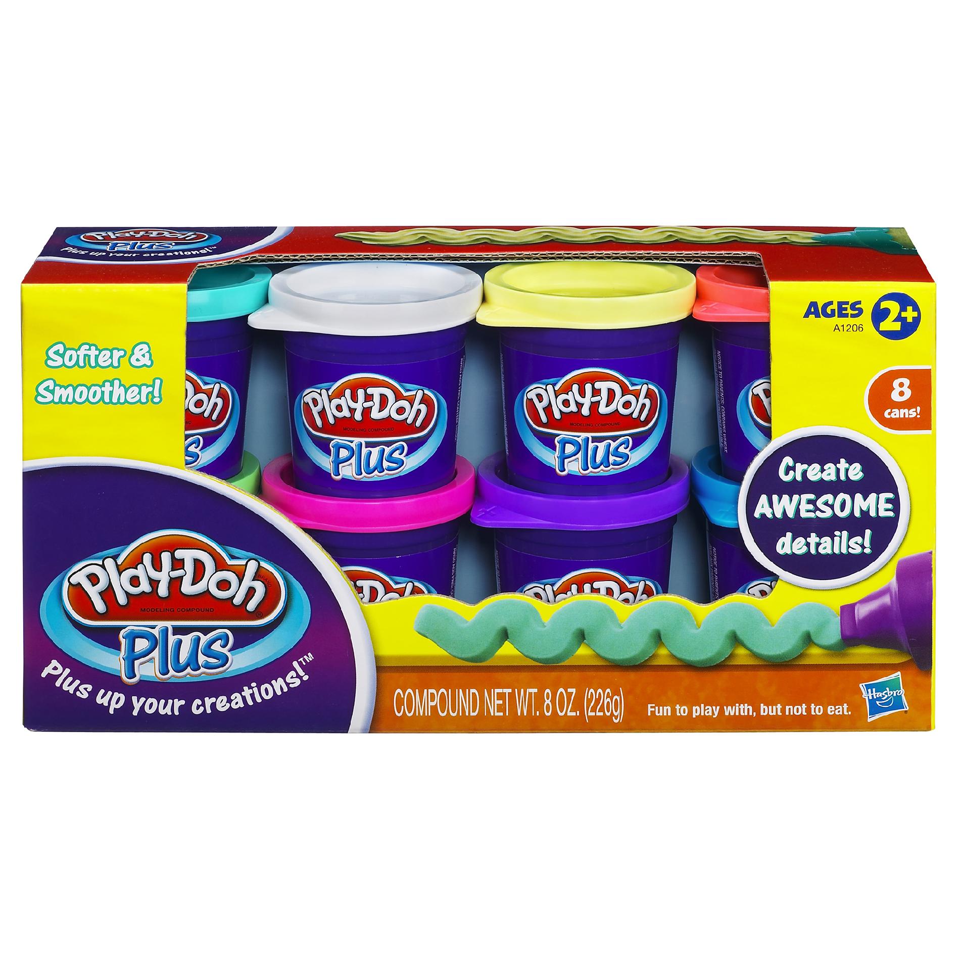 Play-Doh Plus, 8-Pack - VGMX