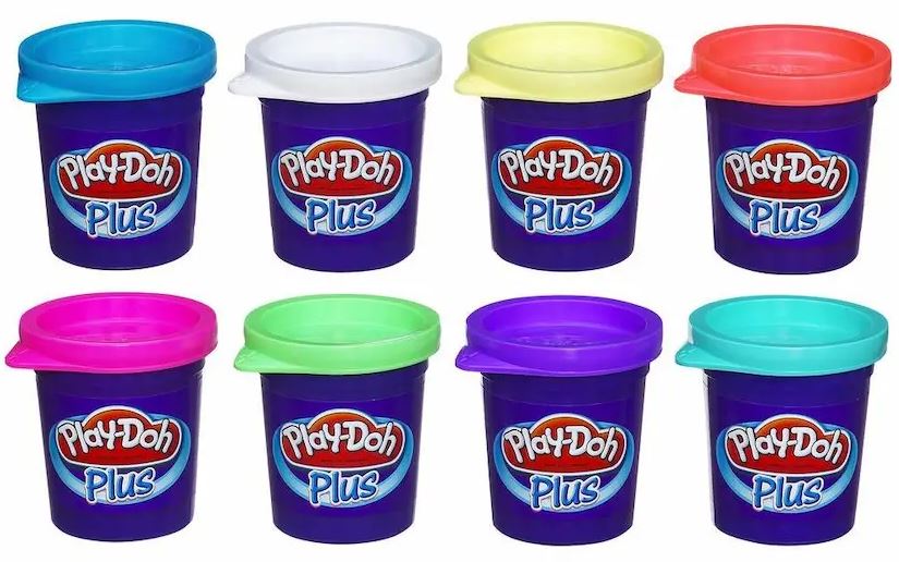 Play-Doh Plus, 8-Pack - VGMX