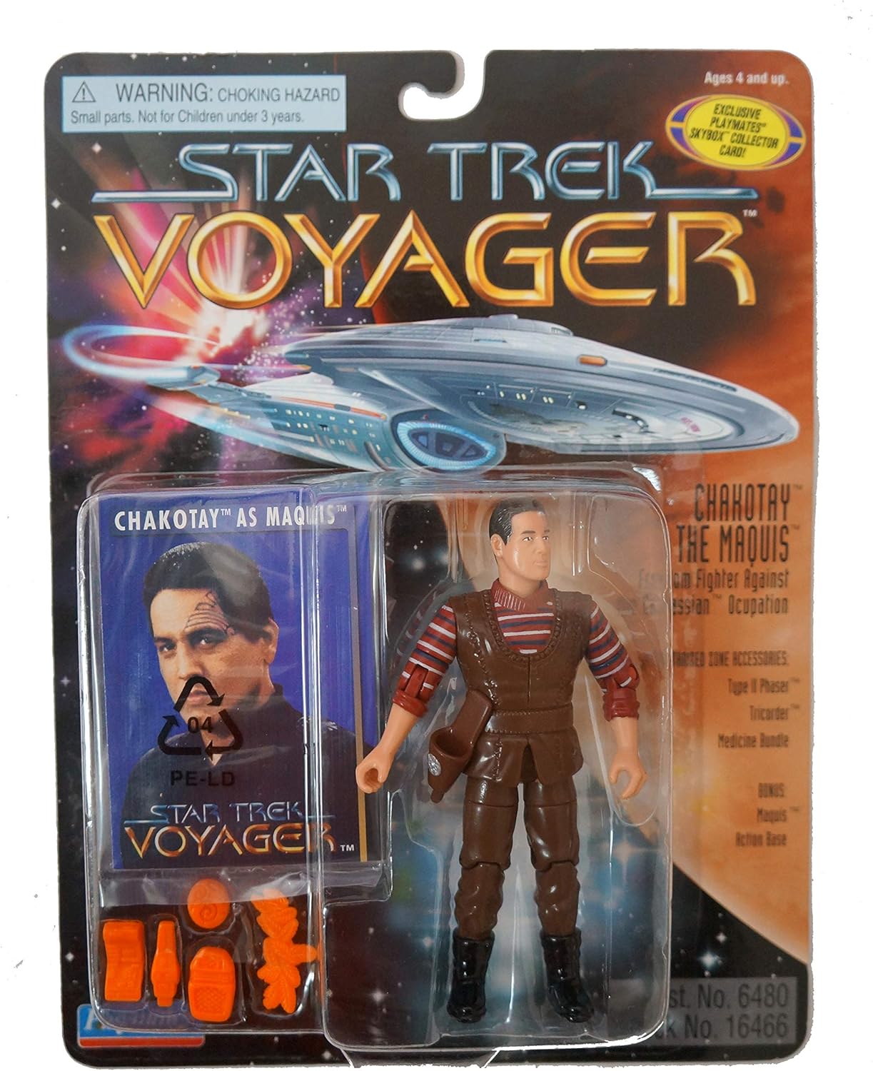 Star Trek Voyager Chakotay the Maquis Action Figure - VGMX