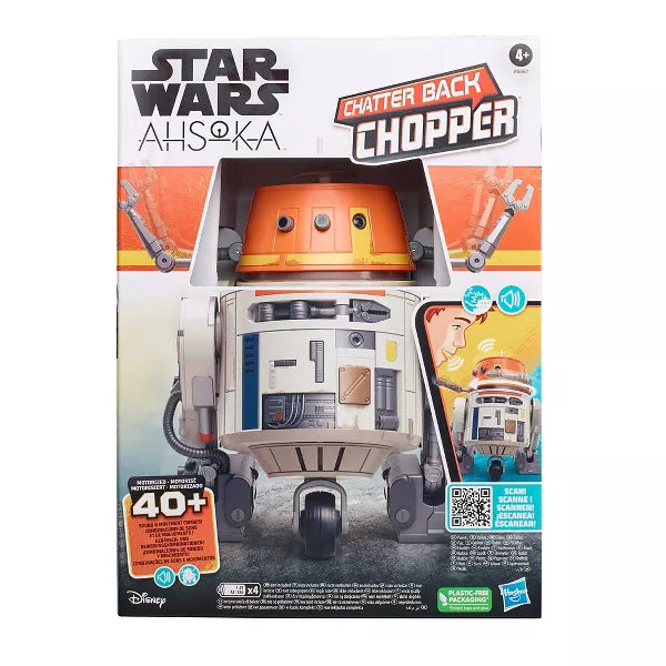 Star Wars: Ahsoka Chatter Back Chopper Animatronic Action Figure - VGMX