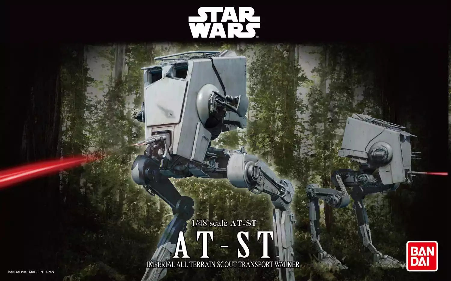 Star Wars AT-ST 1/48 Scale Plastic Model Kit - VGMX