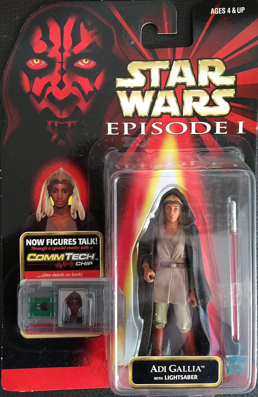 Star Wars Episode I ADI Gallia with Lightsaber Action Figure - VGMX