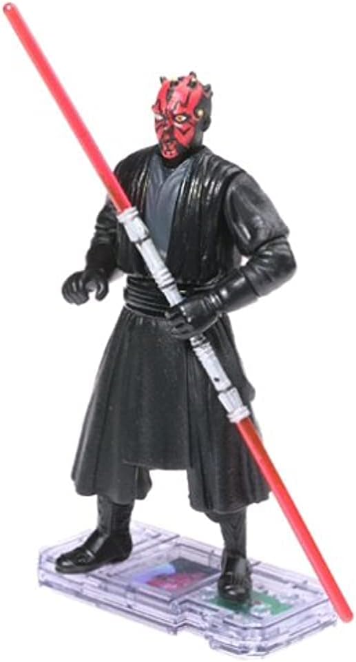 Star Wars Episode I Darth Maul (Jedi Duel) with Double-Bladed Lightsaber Action Figure - VGMX