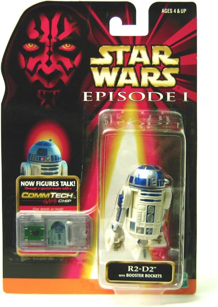 Star Wars Episode I R2-D2 with Booster Rockets Action Figure - VGMX