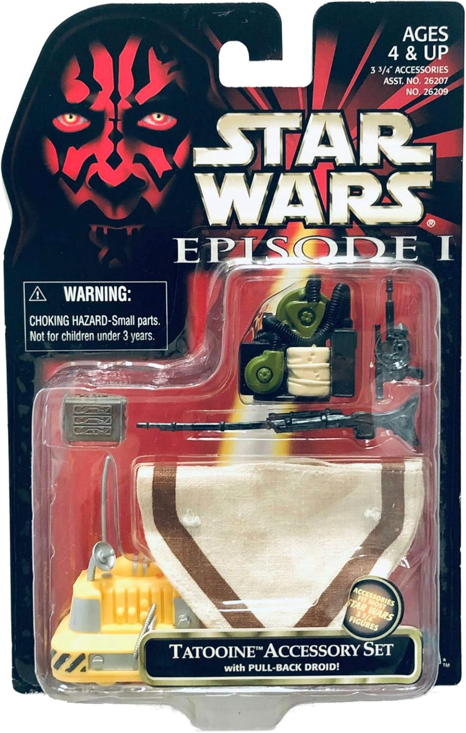 Star Wars Episode I Tatooine Accessory Set with Pull-back Droid - VGMX