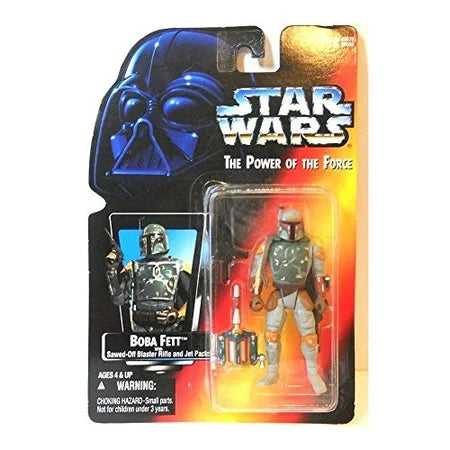 Star Wars Power of the Force Boba Fett with Sawed-Off Blaster Rifle and Jet Packs - VGMX