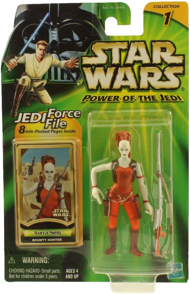 Star Wars Power of the Jedi Aurra Sing Bounty Hunter Action Figure - VGMX