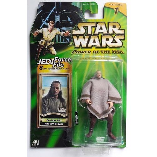Star Wars Power of the Jedi Qui-Gon Jinn Action Figure - VGMX