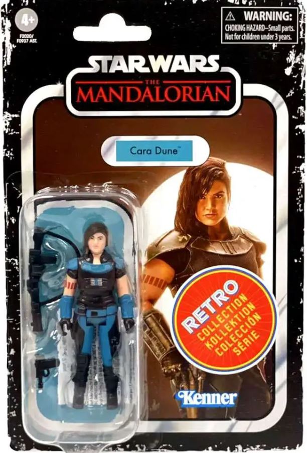 Star Wars Retro Collection The Mandalorian: Cara Dune Action Figure - VGMX