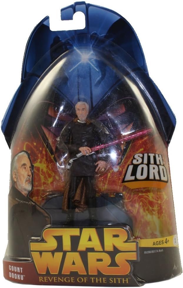 Star Wars Revenge of the Sith Count Dooku Sith Lord Action Figure - VGMX