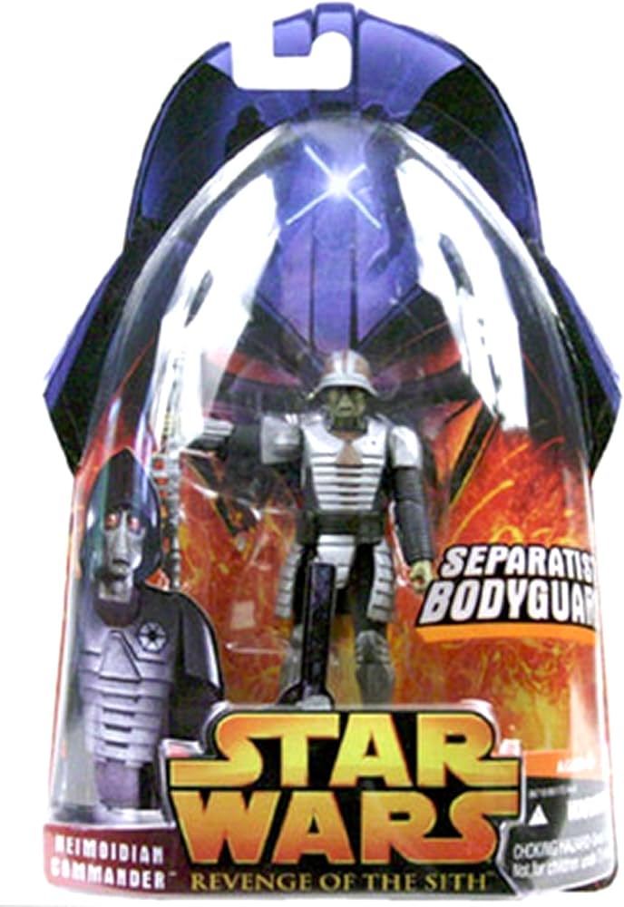 Star Wars Revenge of the Sith Neimoidian Commander Action Figure - VGMX