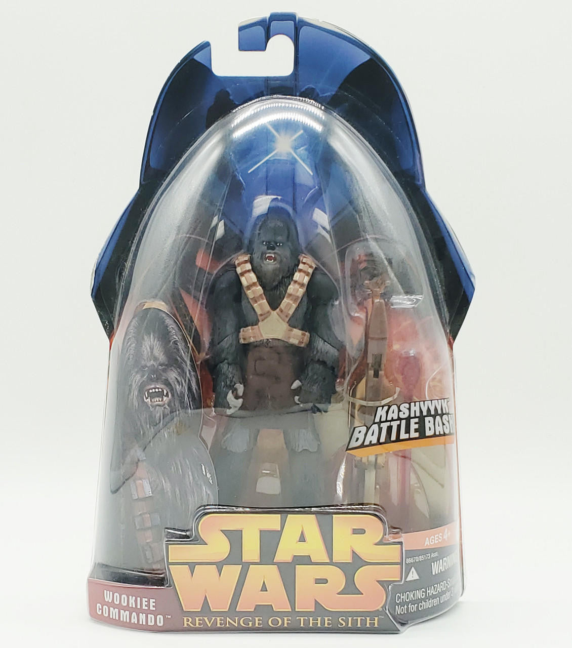 Star Wars Revenge of the Sith Wookiee Commando Action Figure - VGMX