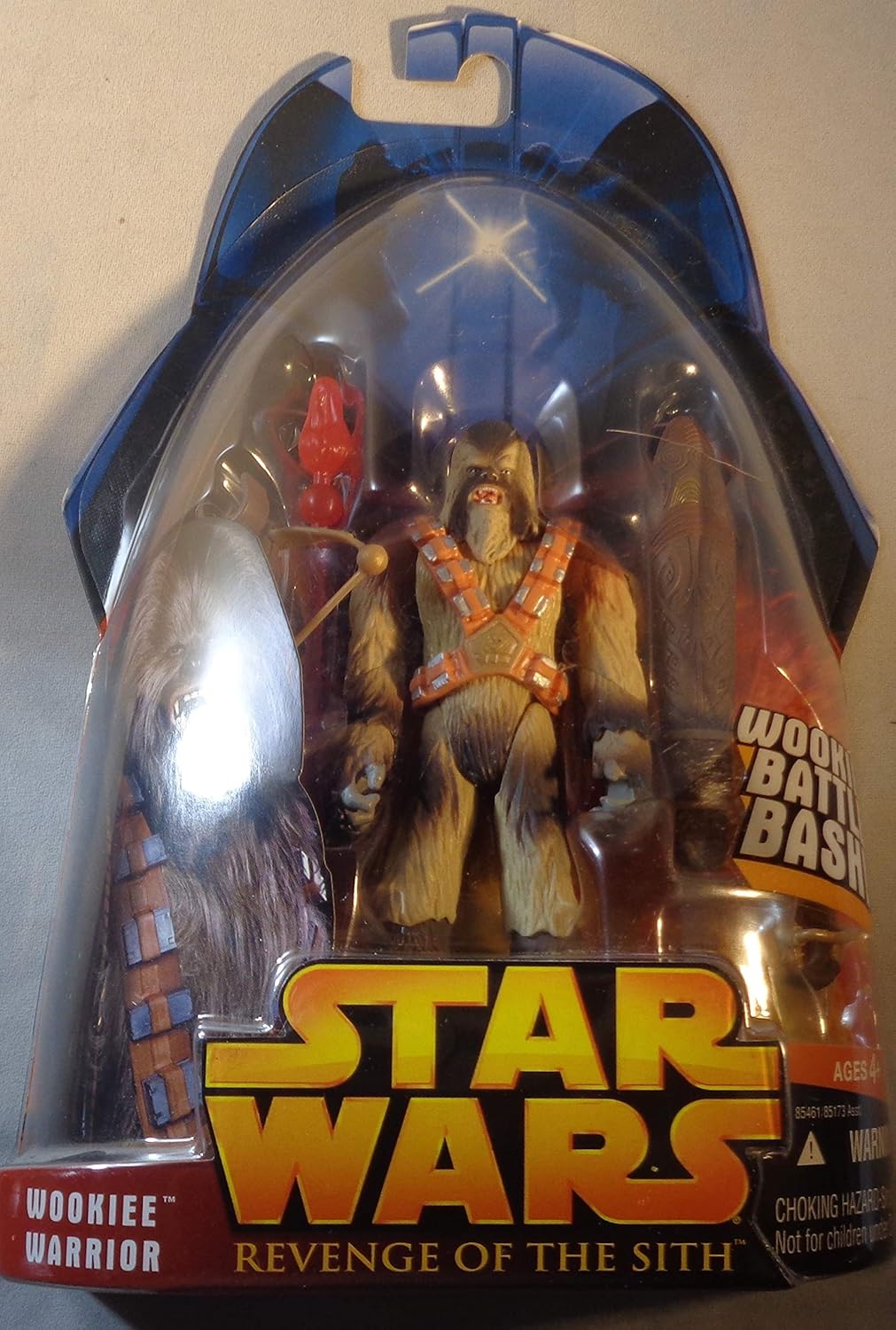Star Wars Revenge of the Sith Wookiee Warrior Action Figure - VGMX
