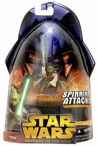 Star Wars Revenge of the Sith Yoda Action Figure - VGMX