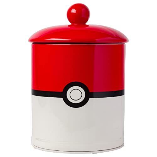 Pokémon Pokéball Large Ceramic Cookie Jar - VGMX