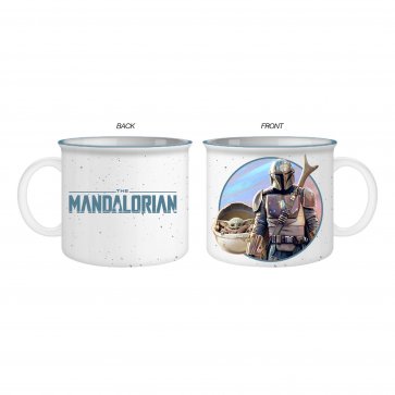Star Wars The Mandalorian and The Child Camper Mug - VGMX