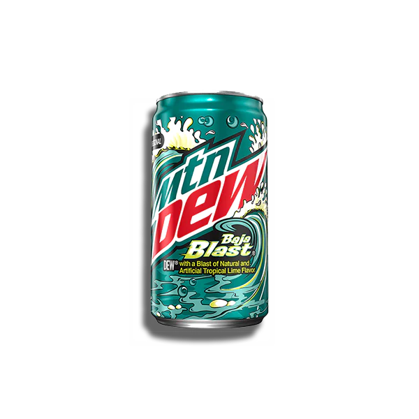 Mountain Dew Baja Blast 12oz Can - VGMX
