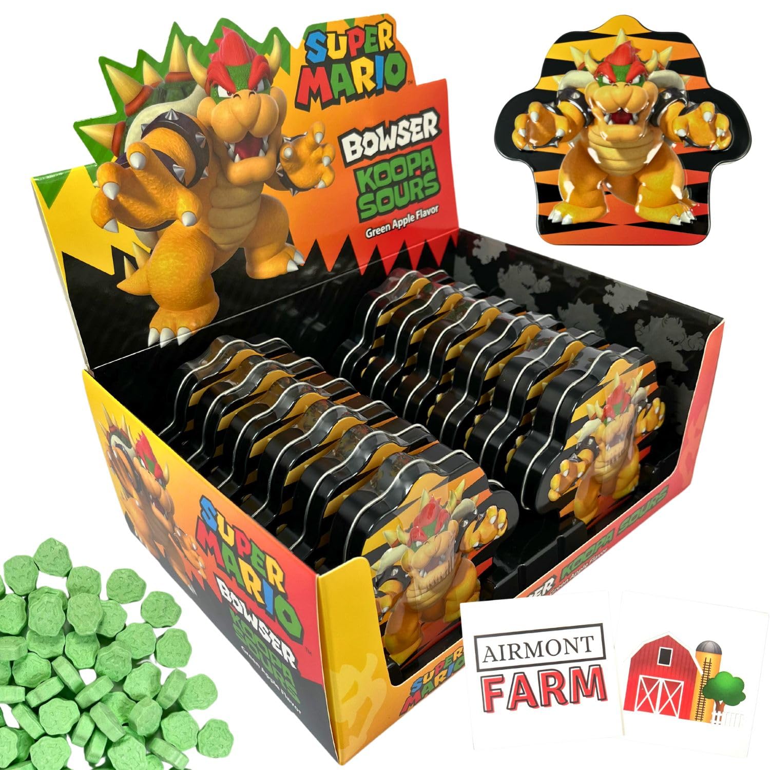 Super Mario Bowser Koopa Sour Candy - VGMX