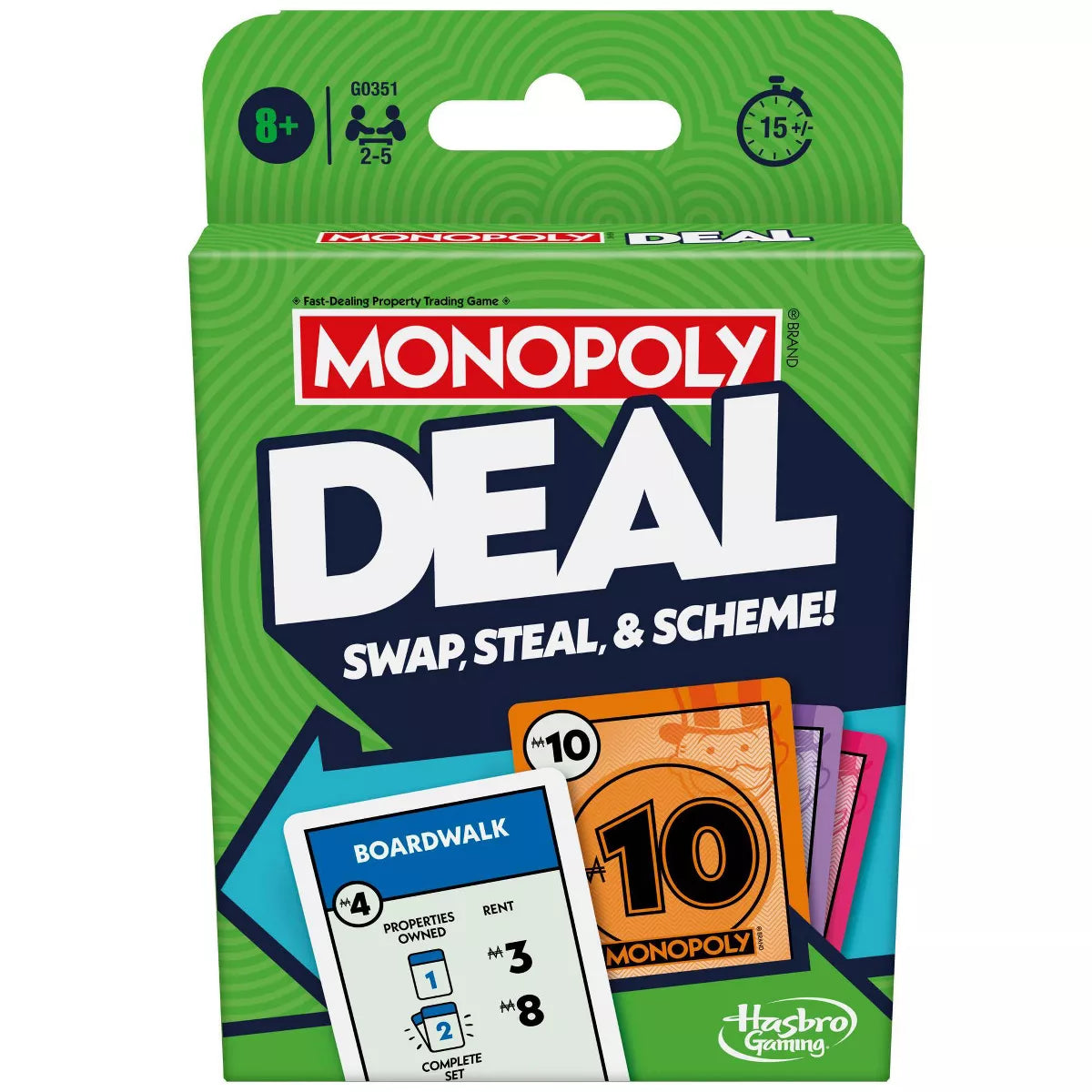 Monopoly Deal Refresh Card Game - VGMX