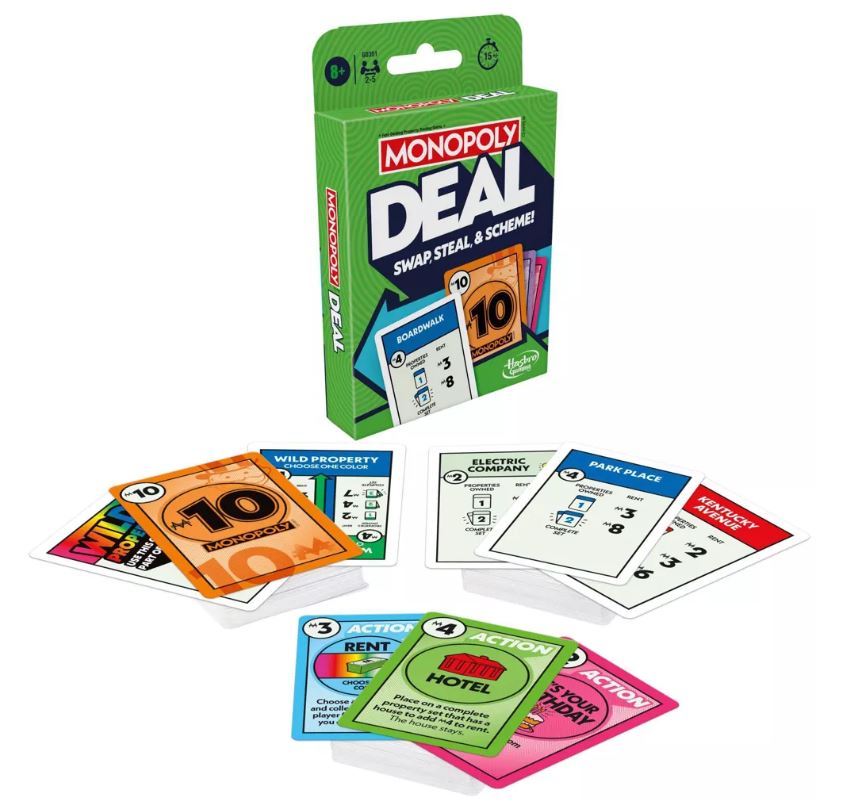 Monopoly Deal Refresh Card Game - VGMX