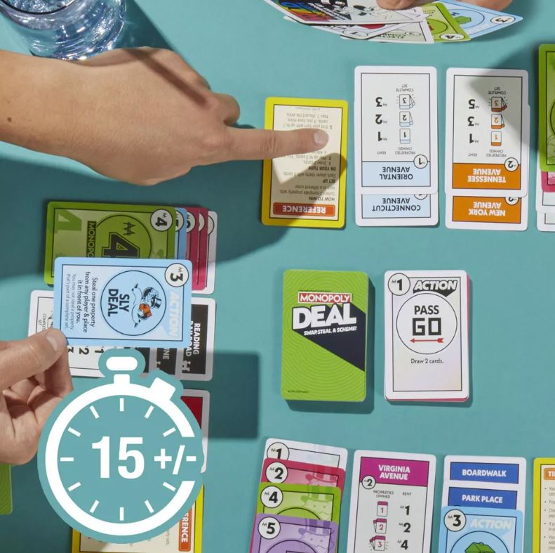 Monopoly Deal Refresh Card Game - VGMX