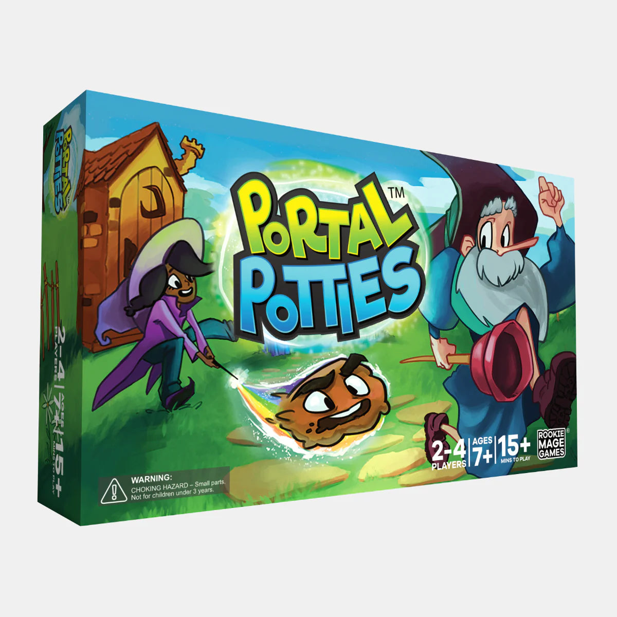 PORTAL POTTIES - A Game About Wizards Who Teleport Poop - VGMX