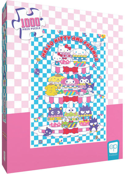 Puzzle: Hello Kitty & Friends - Sweet Cupcakes 1000pcs - VGMX