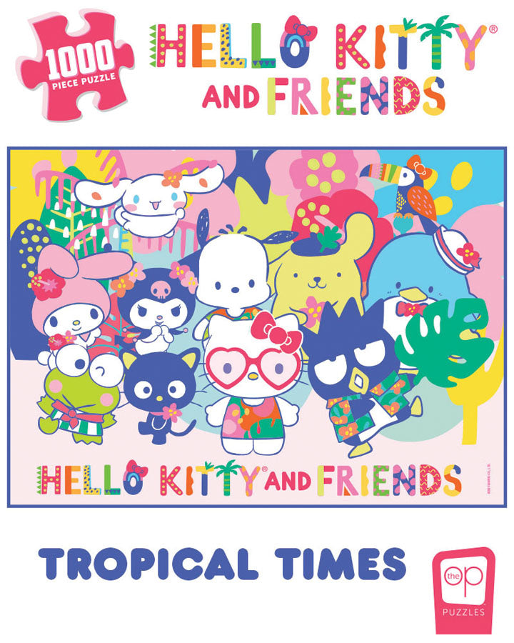 Puzzle: Hello Kitty & Friends - Tropical Times 1000pcs - VGMX