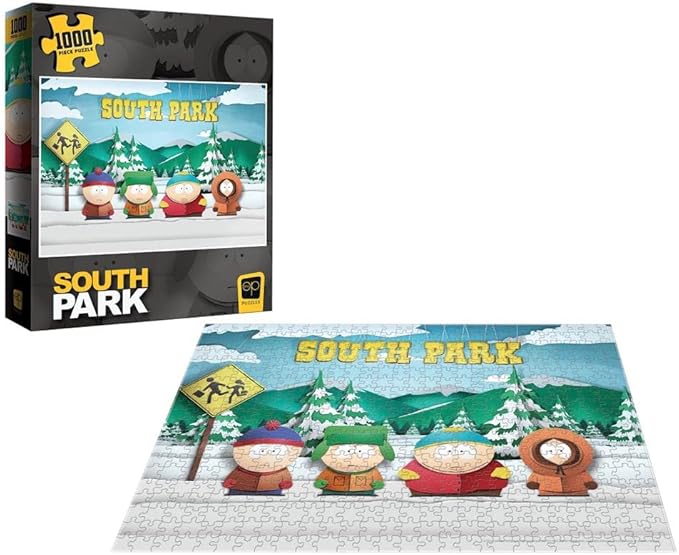 South Park Bus Stop 1000pc Jigsaw Puzzle - VGMX