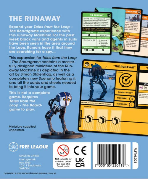 Tales from the Loop: The Board Game: Runaway Scenario Expansion - VGMX