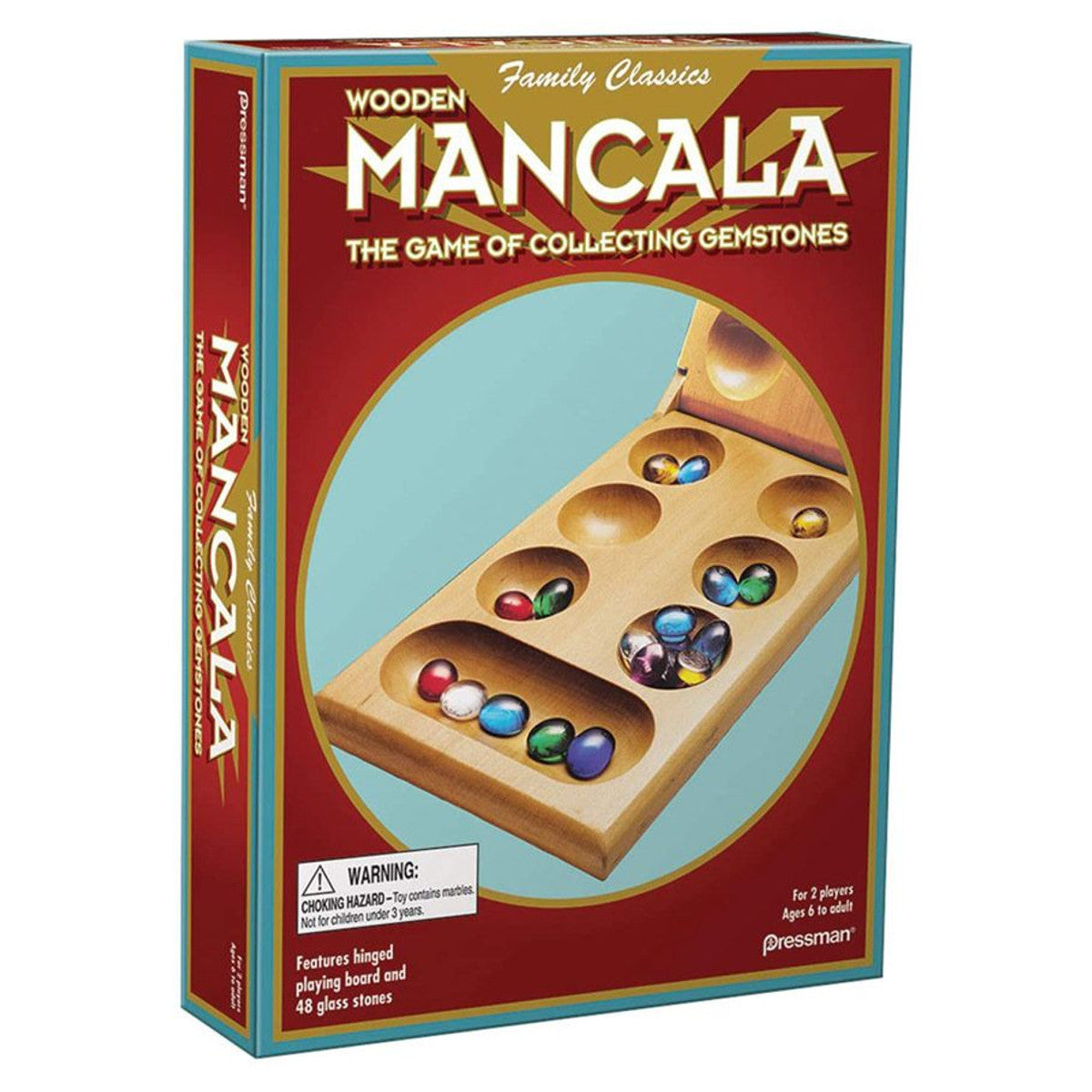 Wooden Mancala Folding Set
