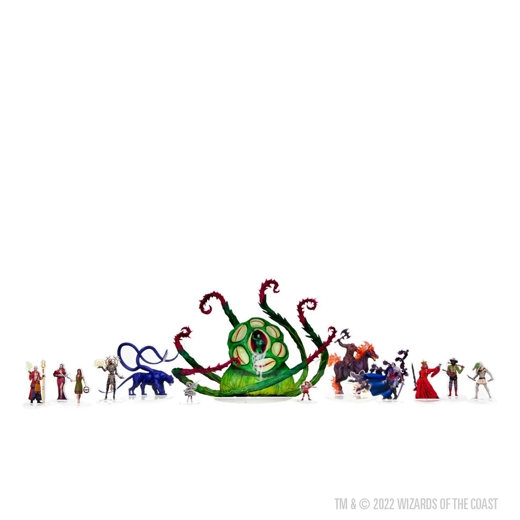 Dungeons & Dragons: Idols of the Realms 2D Acrylic Miniatures: Guide to Ravenloft Set 2 - VGMX