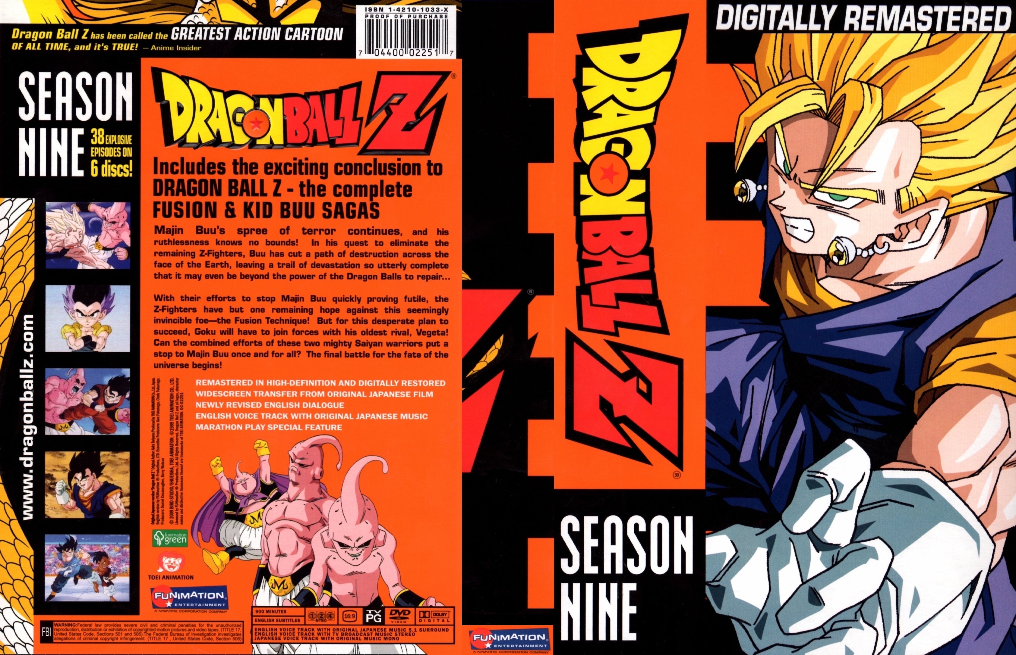 Dragon Ball Z (Digitally Remastered) DVD Set