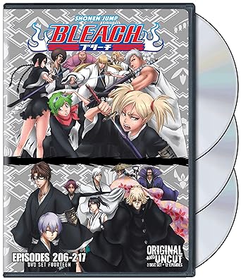 Bleach Uncut: DVD Set 14 (ep. 206-217) - VGMX