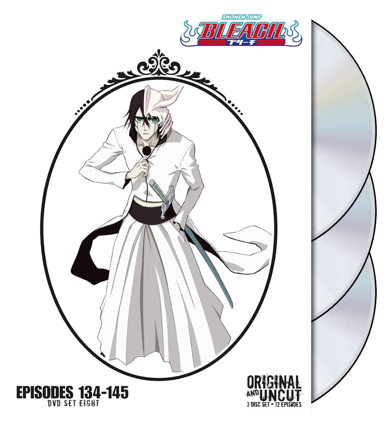 Bleach Uncut: DVD Set 8 (ep. 134-145) - VGMX