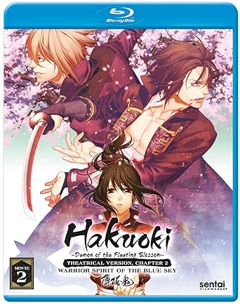 Hakuoki Demon of the Fleeting Blossom: Chapter 2 Warrior Spirit of the Blue Sky [Theatrical Version] DVD - VGMX