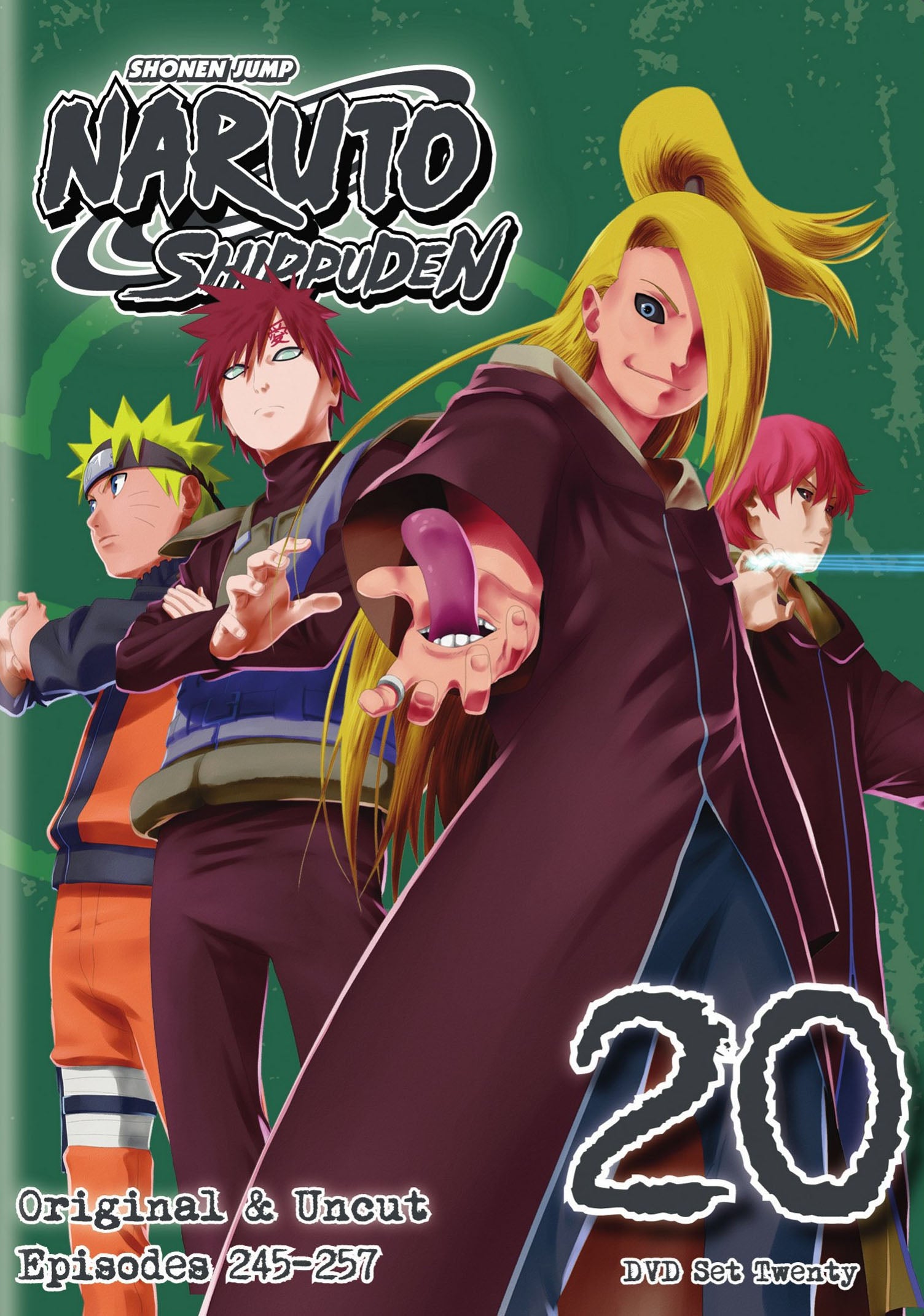 Naruto Shippuden Set 20 Uncut DVD - VGMX