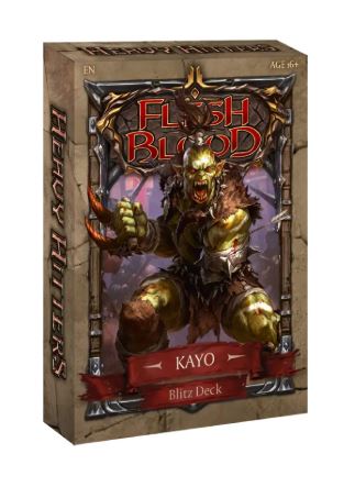 Flesh and Blood: Heavy Hitters Blitz Deck (Various Characters) - VGMX