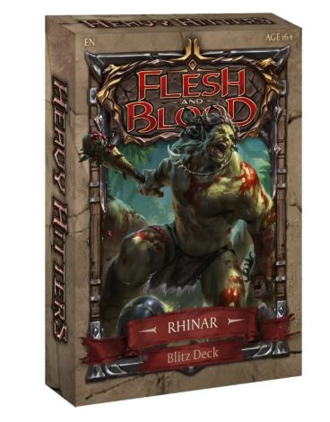 Flesh and Blood: Heavy Hitters Blitz Deck (Various Characters) - VGMX