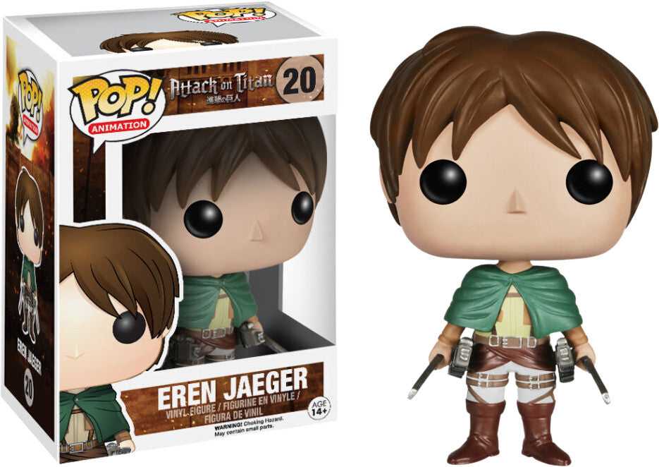 Funko Pop! Attack on Titan Eren Jaeger #20 - VGMX