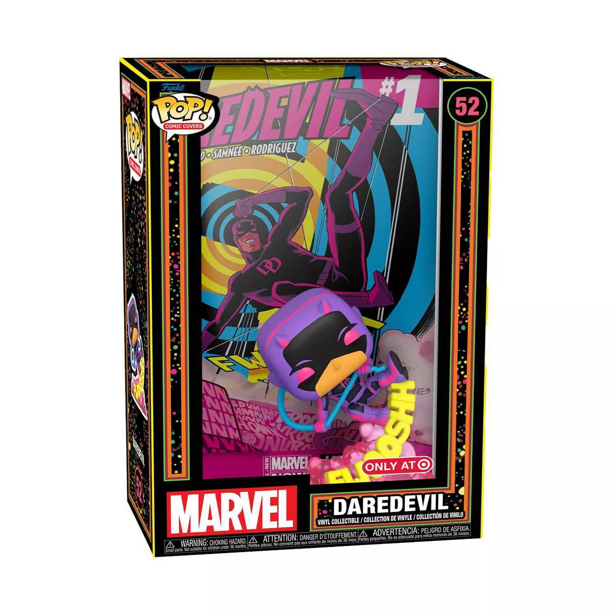 Funko POP! Comic Cover: Marvel Daredevil 220 Vinyl Figure (Target Exclusive) #52 - VGMX