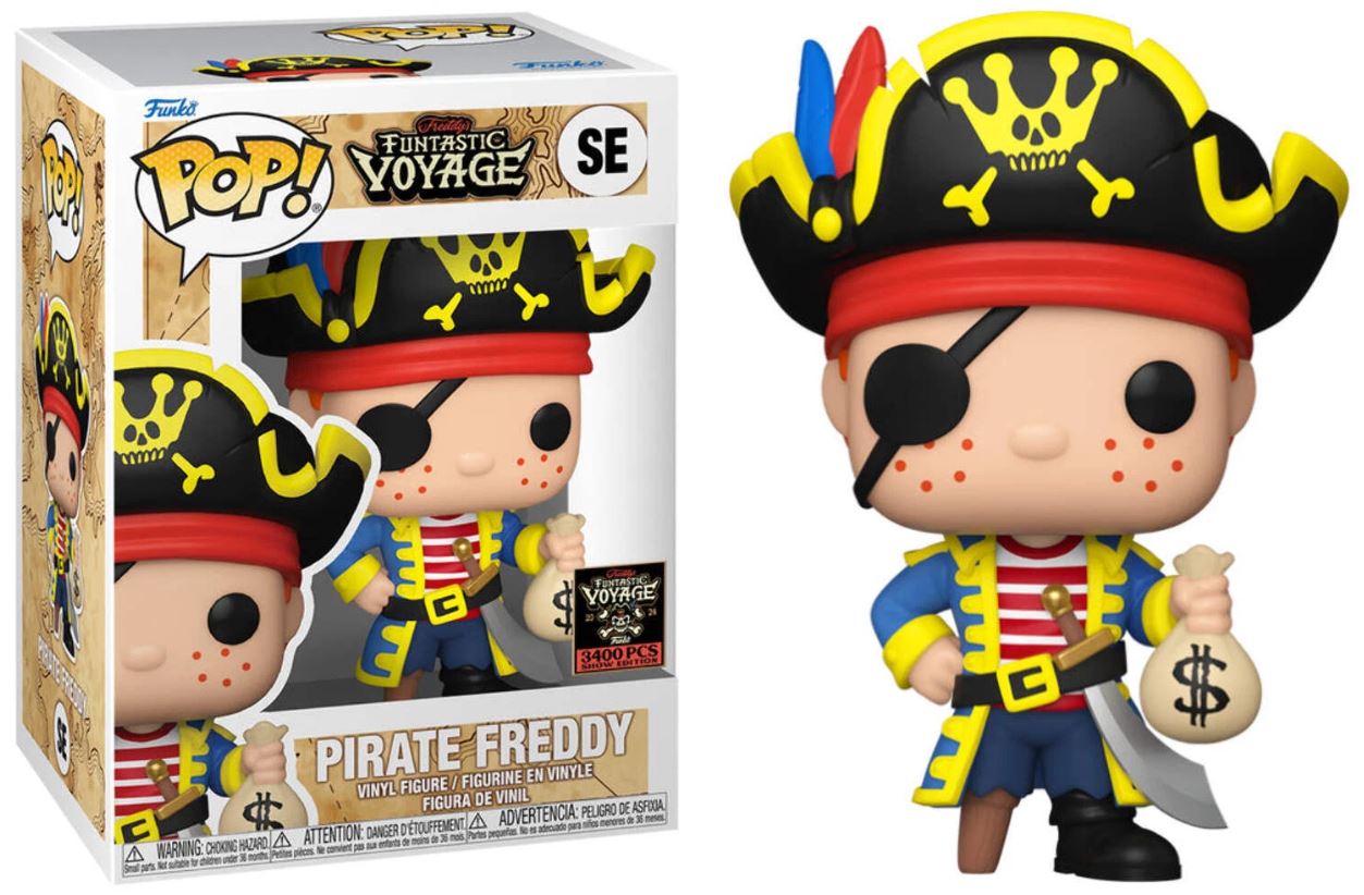 Funko Pop! Funtastic Voyage Pirate Freddy Funko #SE (3400 PCS) - VGMX