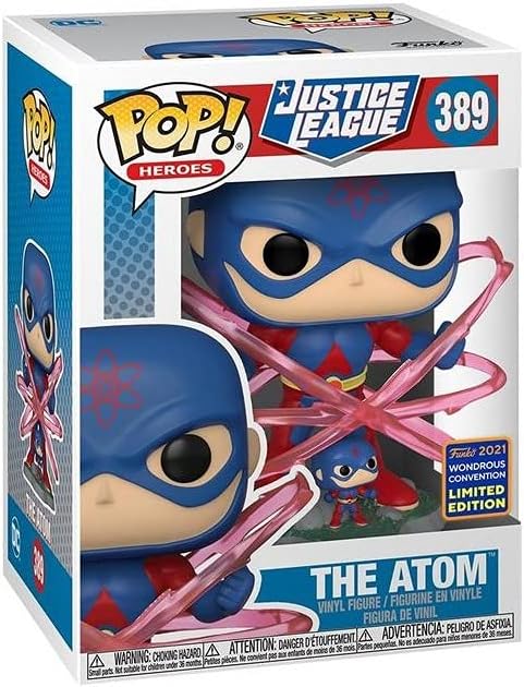 Funko Pop! Justice League The Atom [2021 Wondrous Convention Limited Edition] #389 - VGMX