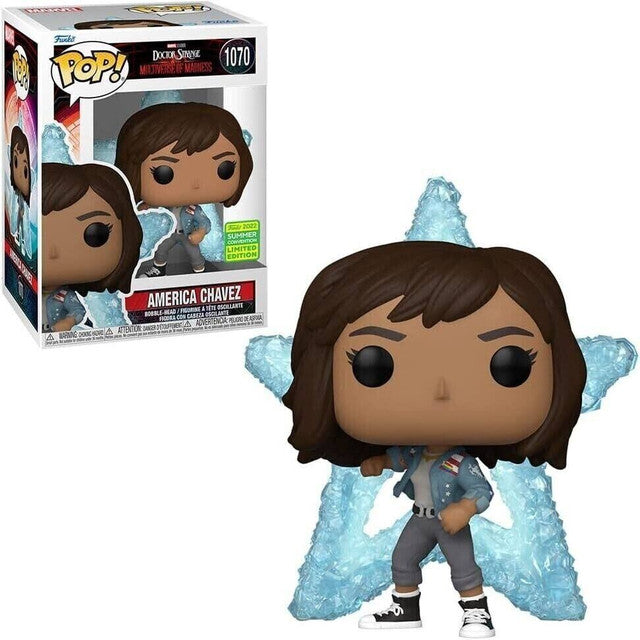 Funko Pop! Marvel Doctor Strange in the Universe of Madness America Chavez [2022 Summer Convention Limited Edition] #1070 - VGMX