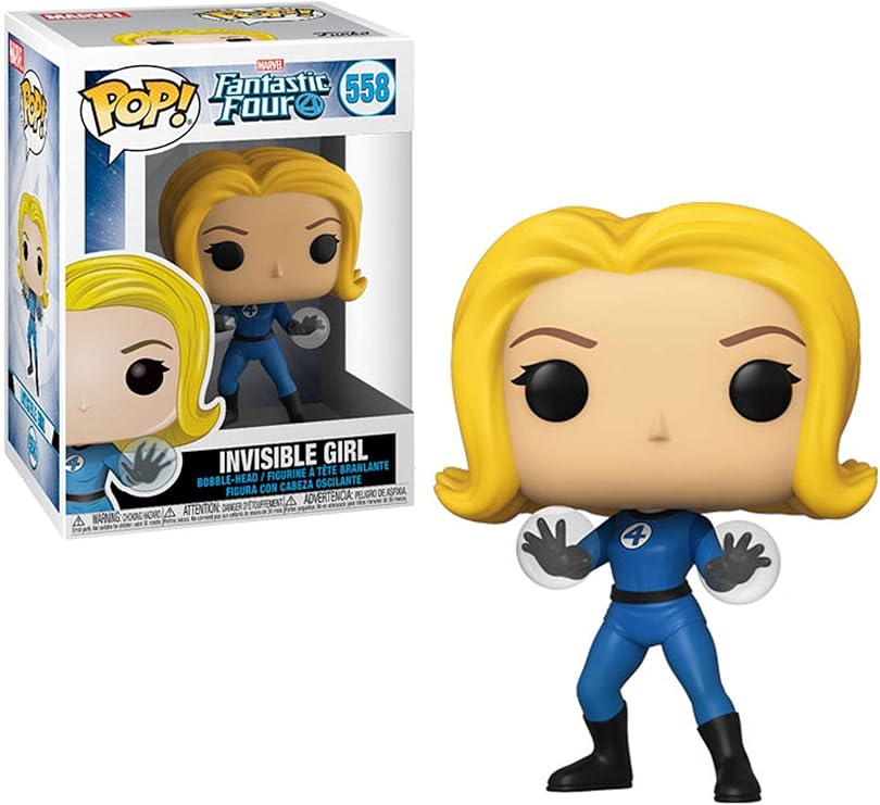 Funko Pop! Marvel Fantastic Four Invisible Girl #558 - VGMX