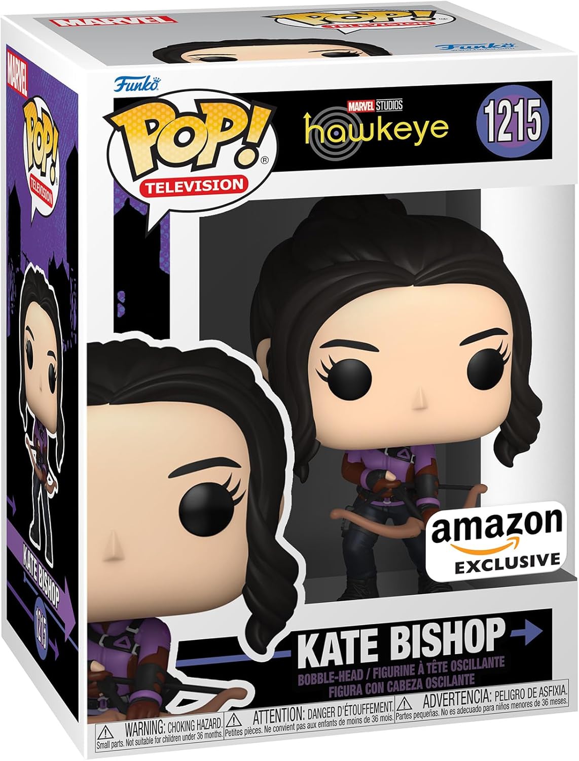 Funko Pop! Marvel Hawkeye Kate Bishop [Amazon Exclusive] #1215 - VGMX
